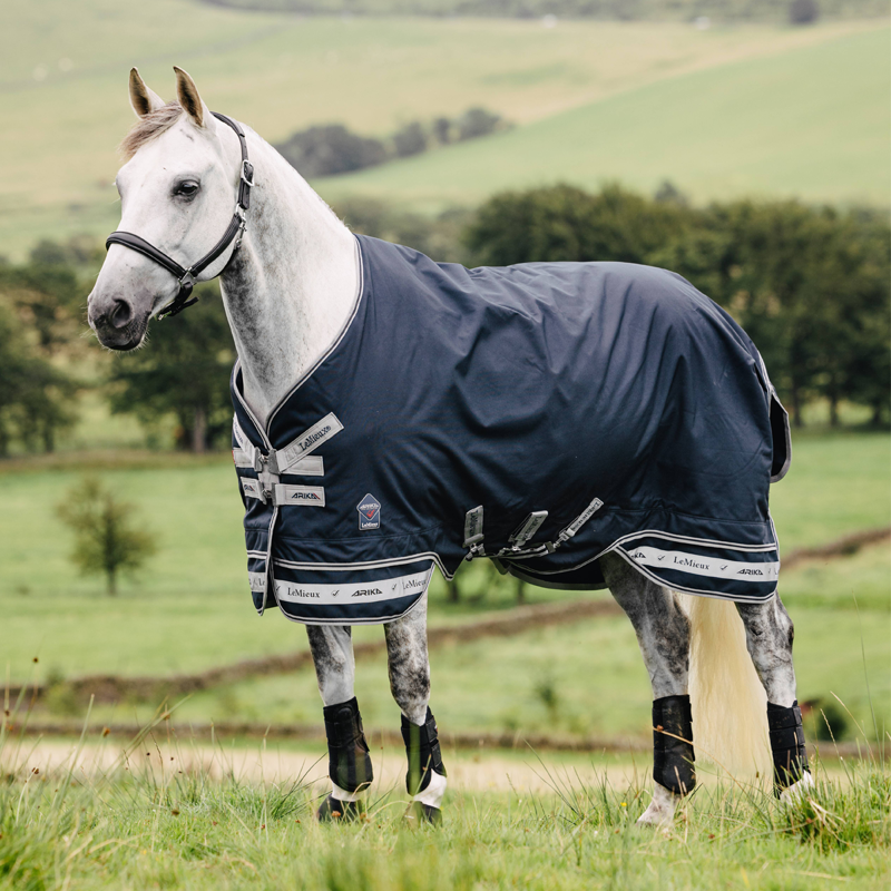 LeMieux Arika Storm-Tek 50g Rug - Navy-1